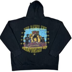 Rare TDE LA Lakers Top Dog Ent #17 Hoodie Men's XL Kendrick Lamar Lebron